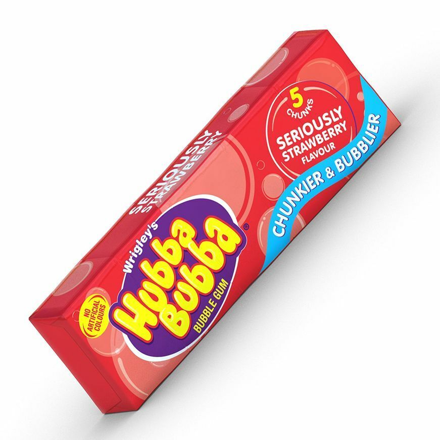 Hubba Bubba Chunky Strawberry Chews | Bookazine HK