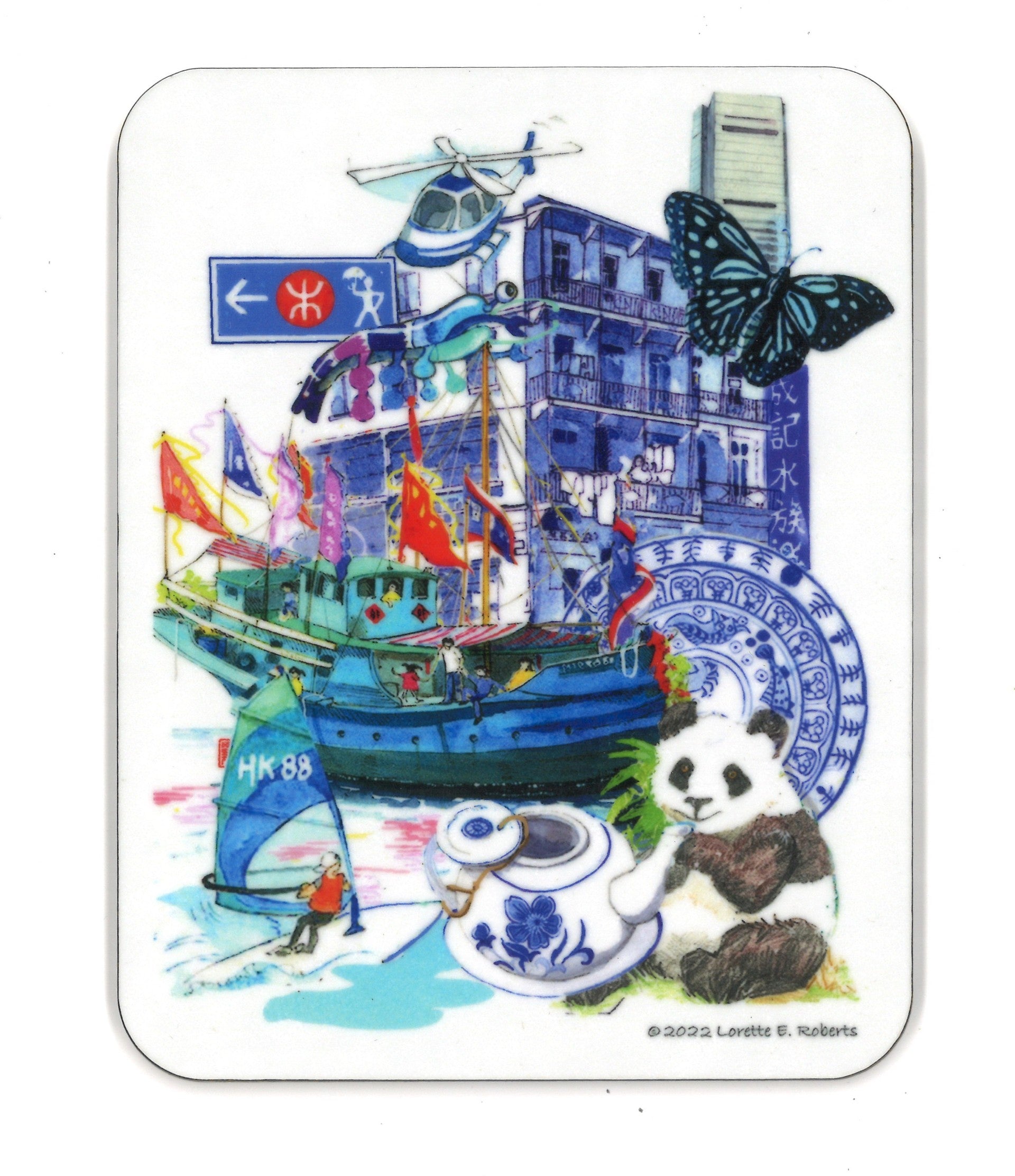 Blue Coaster | Bookazine HK