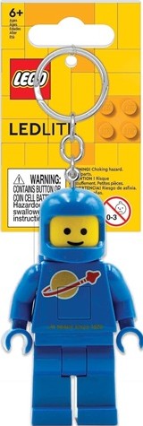 Lego Minifigures Light Spaceman Blue Keychain | Bookazine HK