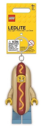Lego Minifigures Light Hotdog Man Keychain  | Bookazine HK
