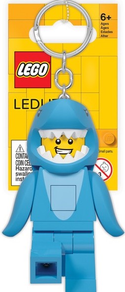 Lego Minifigures Light Shark Guy Keychain  | Bookazine HK
