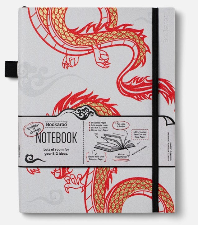 Bookaroo Warrior Dragon Bigger Things Notebook | Bookazine HK