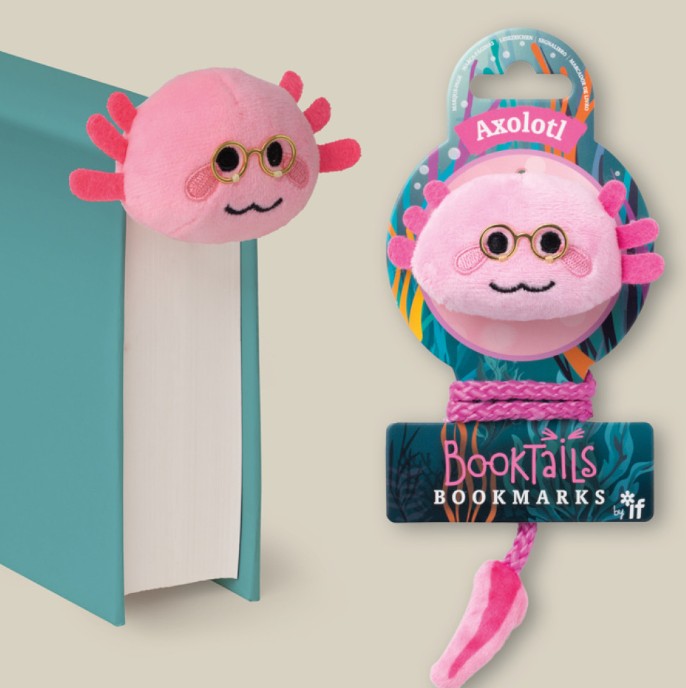 Axolotl Booktails Bookmark | Bookazine HK