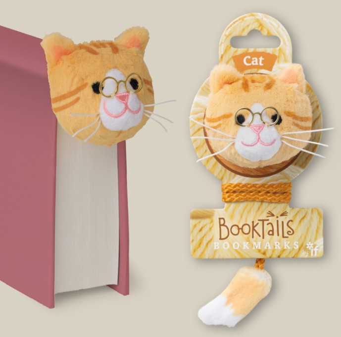 Ginger Cat Booktails Bookmark  | Bookazine HK