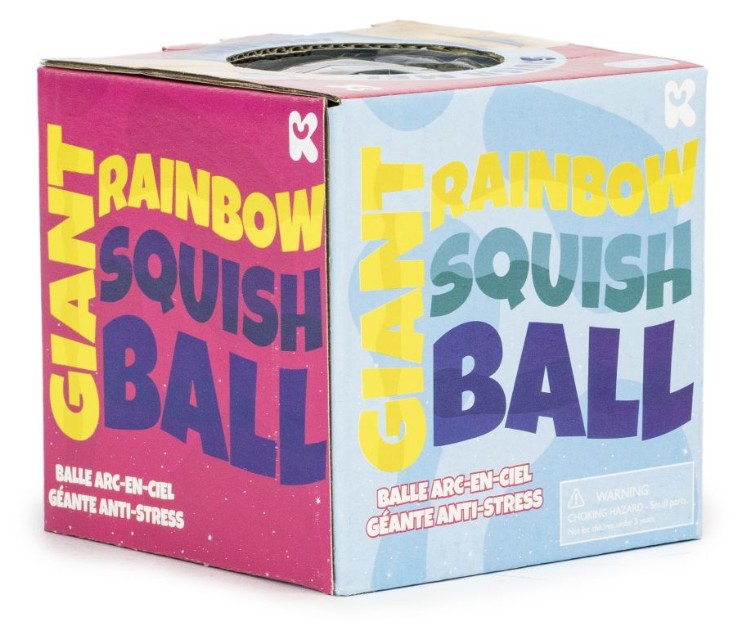 Giant Rainbow Squish Ball | Bookazine HK
