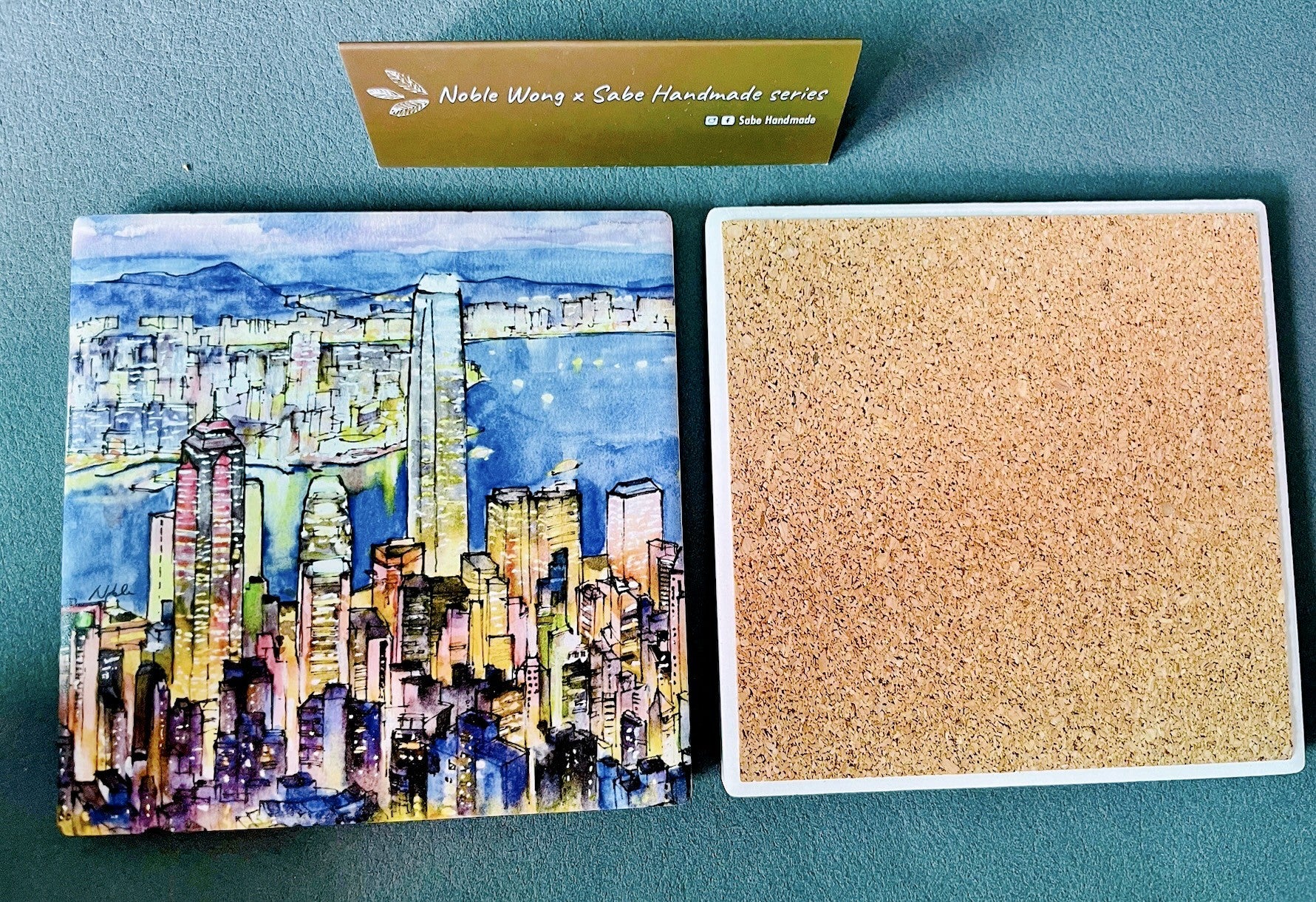 Victoria Harbour Hong Kong Clubコンパスコースター My Hong Kong Coaster - Victoria Harbour | Bookazine HK