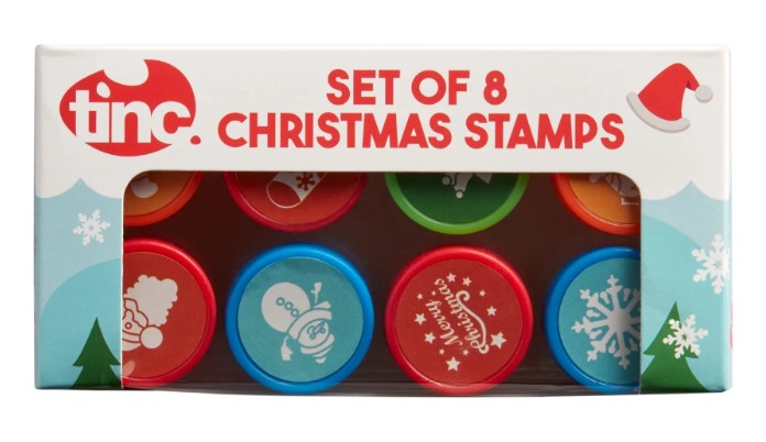 Christmas Stampers Set Of 8 | Bookazine HK