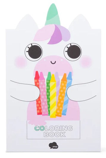 Unicorn Colouring Book With Sticker Page | Bookazine HK