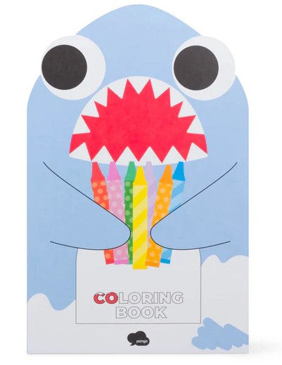 Shark Colouring Book With Sticker Page | Bookazine HK