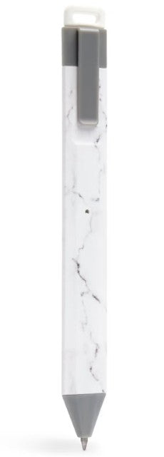 Pen Bookmark Marble with Refills  | Bookazine HK