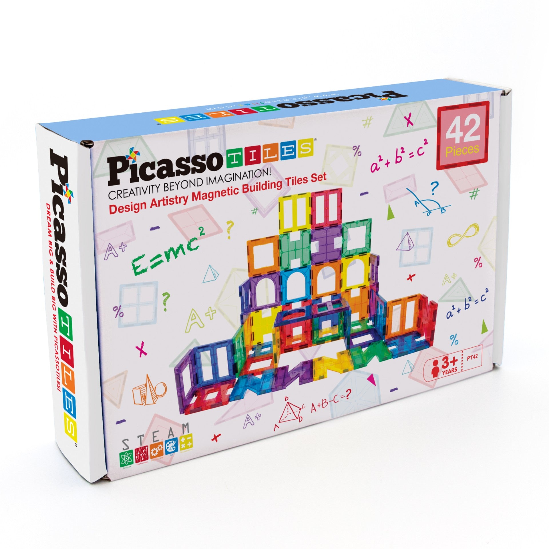 Magnetic Tiles In Blister (42Pcs.) | Bookazine HK