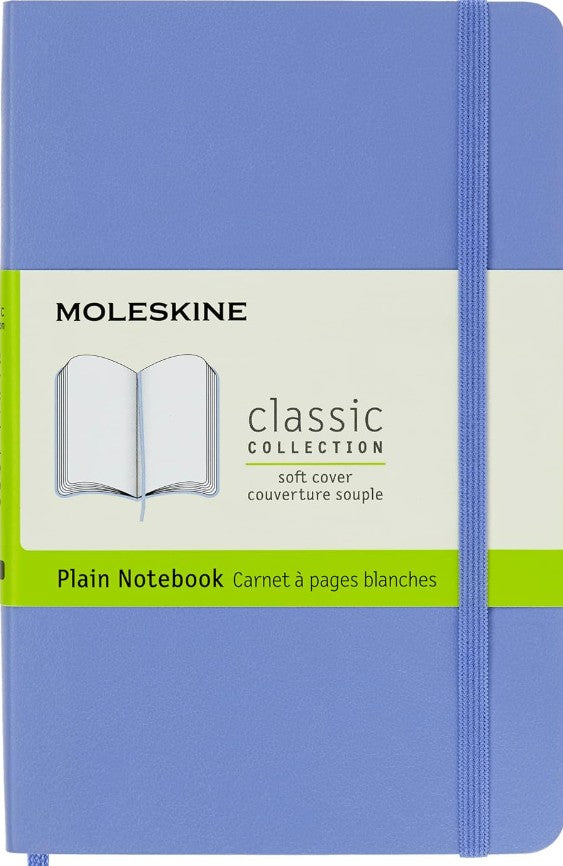 Plain Pocket Notebook Hydrangea Blue Softcover | Bookazine HK