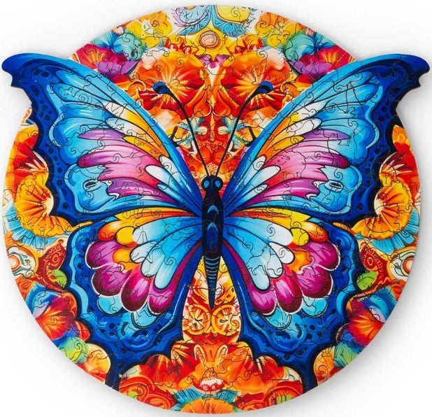 Butterfly Wooden Jigsaw Puzzle 176Pcs | Bookazine HK