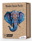 Elephant Wooden Jigsaw Puzzle 174Pcs  | Bookazine HK