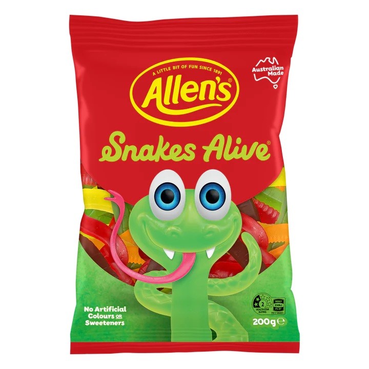 Allen's Snakes Alive 200G | Bookazine HK