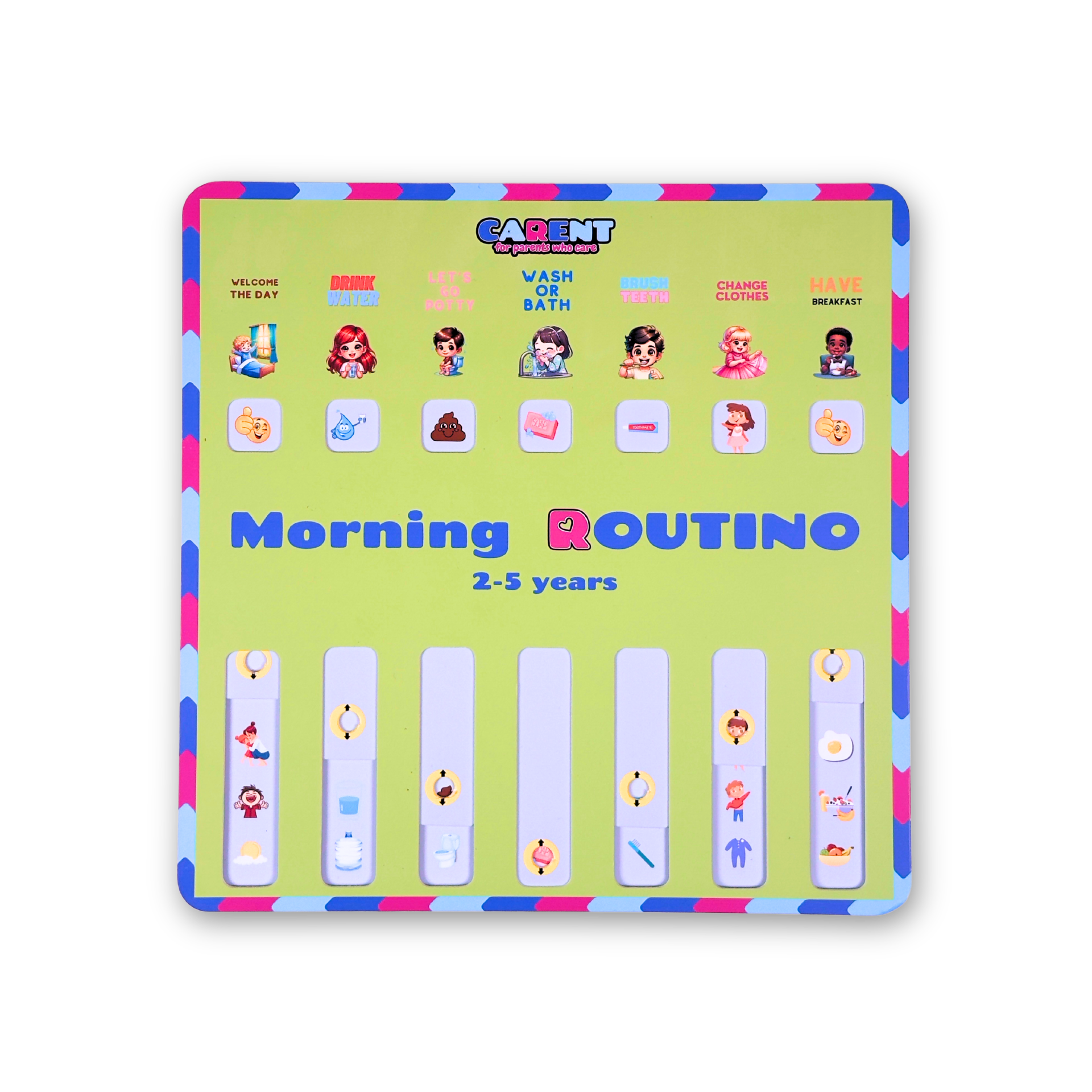 Morning Routino for Kids 2-5 years | Bookazine HK