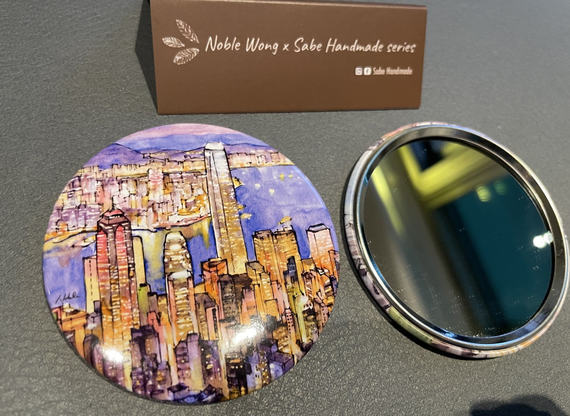 My Hong Kong Handheld Mirror - Victoria Harbour | Bookazine HK