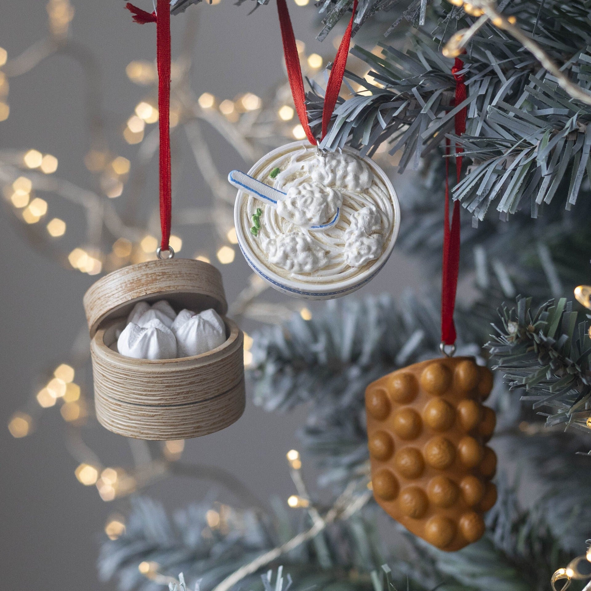 Foodie Ornaments 3Pc Set | Bookazine HK