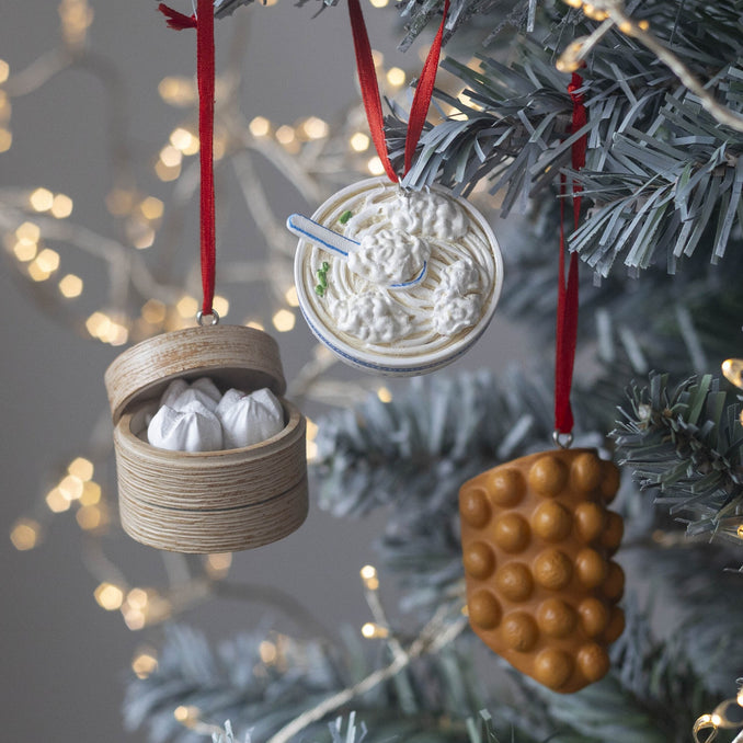 Foodie Ornaments 3Pc Set | Bookazine HK
