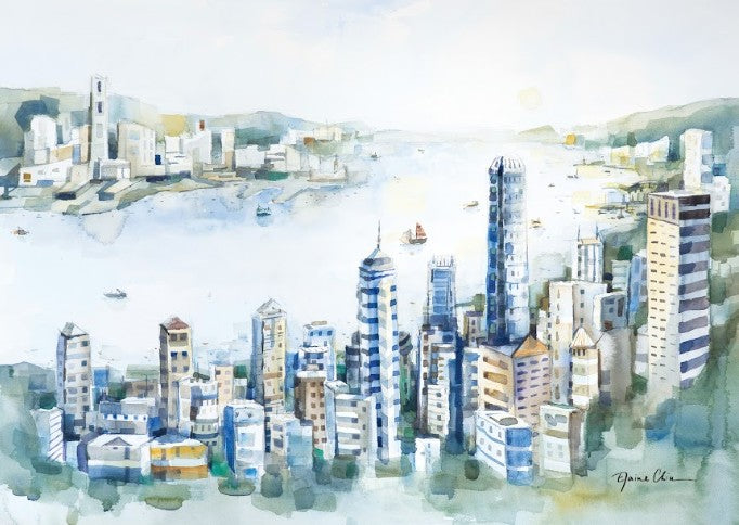 The Peak Victoria Harbour Postcard | Bookazine HK