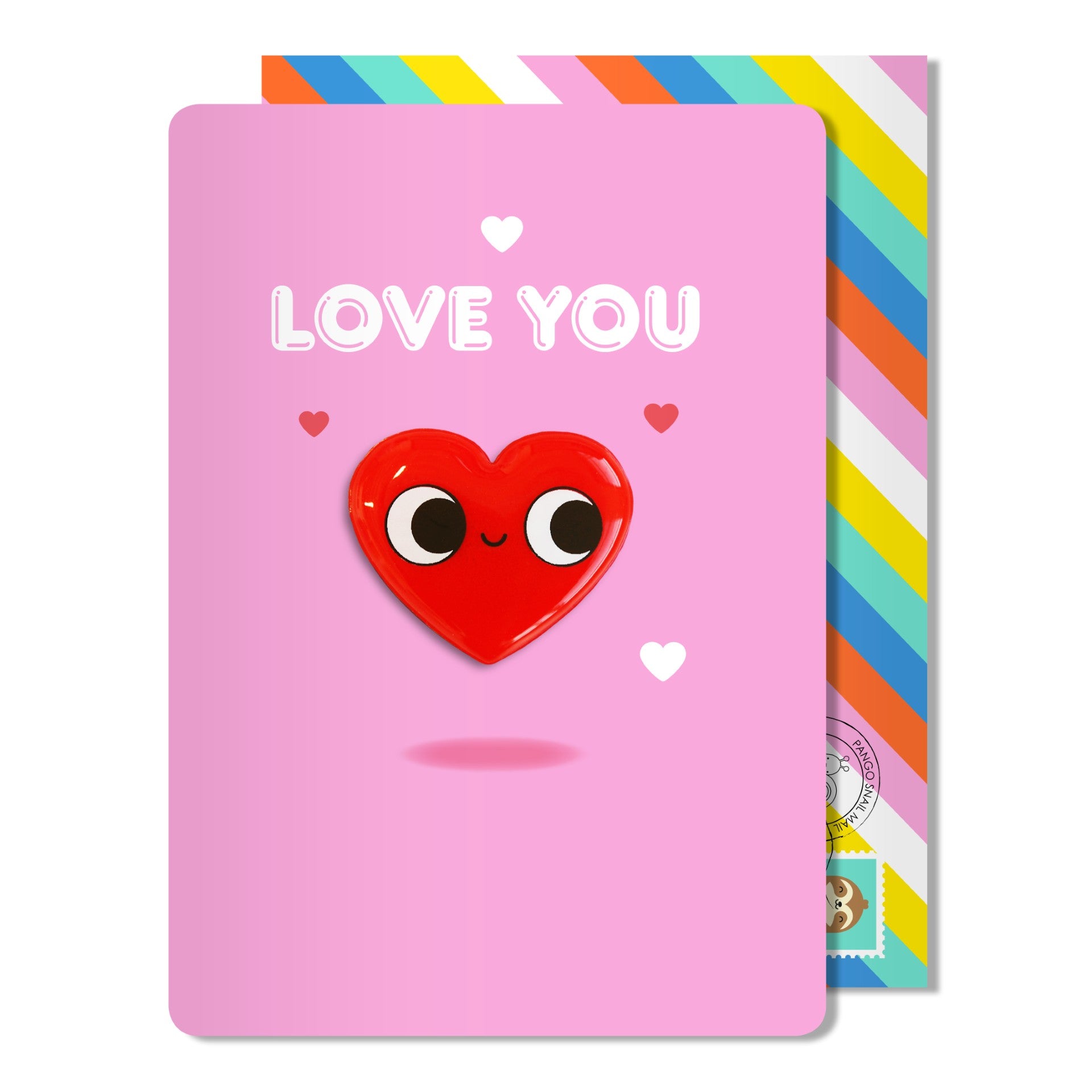 Love You Heart Magnet Card | Bookazine HK