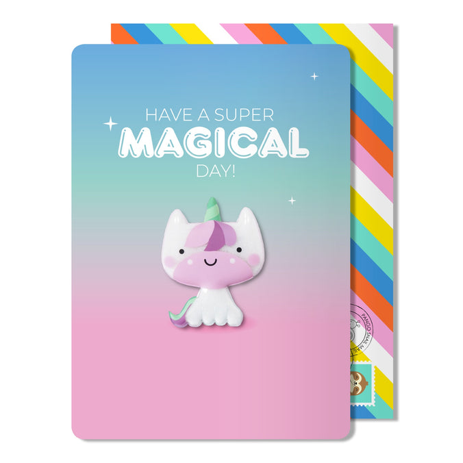 Magical Day Unicorn Magnet Card | Bookazine HK