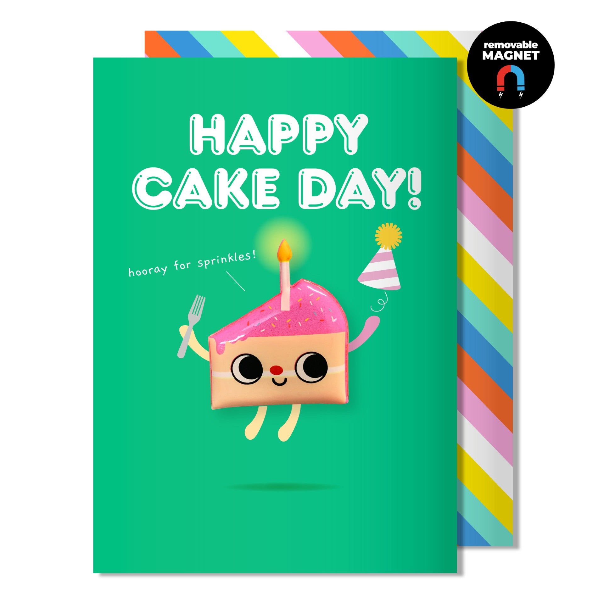 Happy Cake Day Magnet Card | Bookazine HK