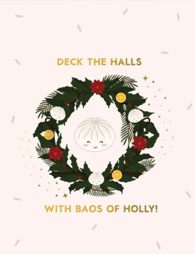 Baos Of Holly Card | Bookazine HK