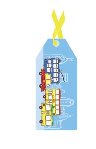 HK Transport Gift Tag | Bookazine HK