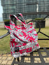 Landmark Magenta Canvas Bag With Pouch  | Bookazine HK
