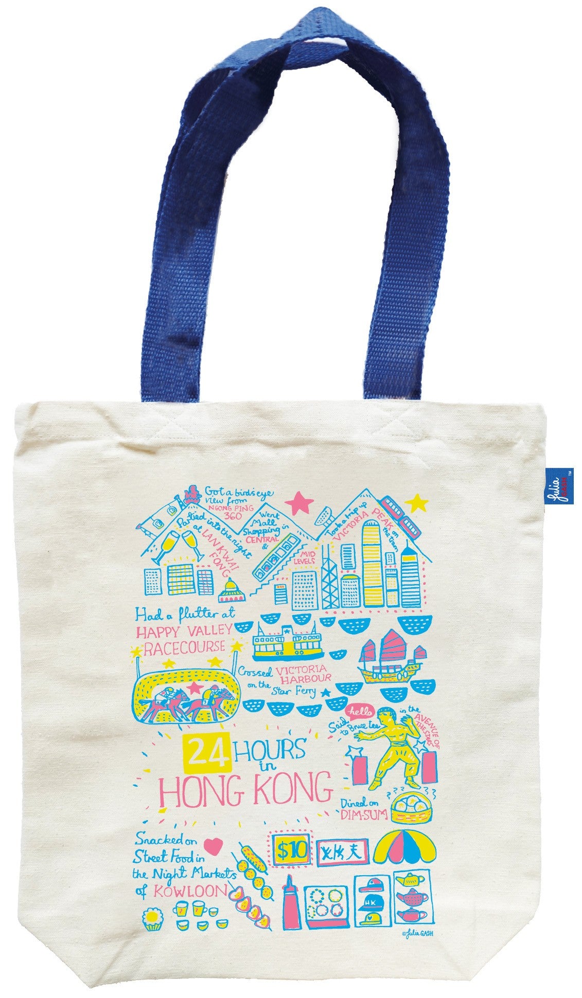 HK 24 Hours Medium Tote Bag | Bookazine HK