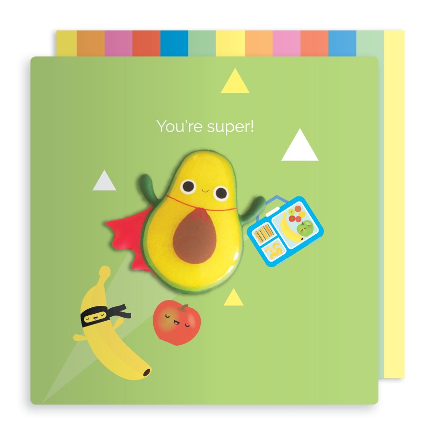 Avocado Magnet Card | Bookazine HK