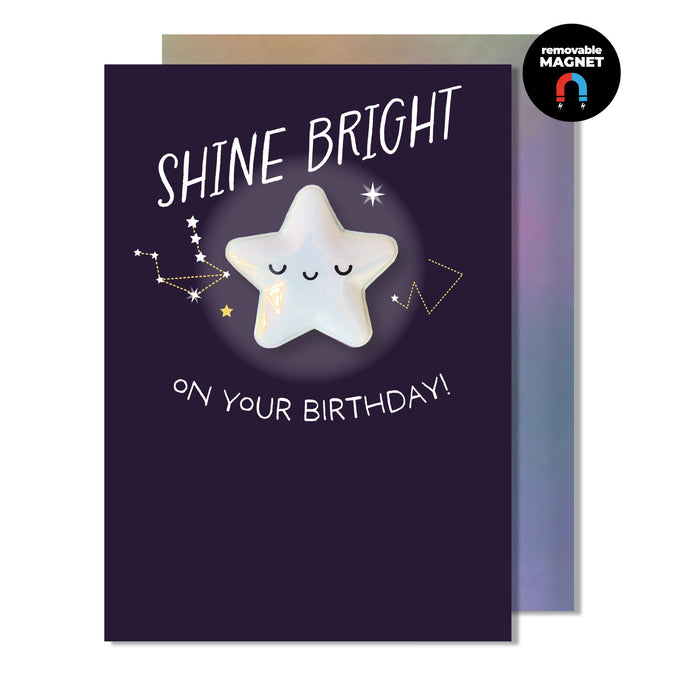 Star Birthday Magnet Card | Bookazine HK