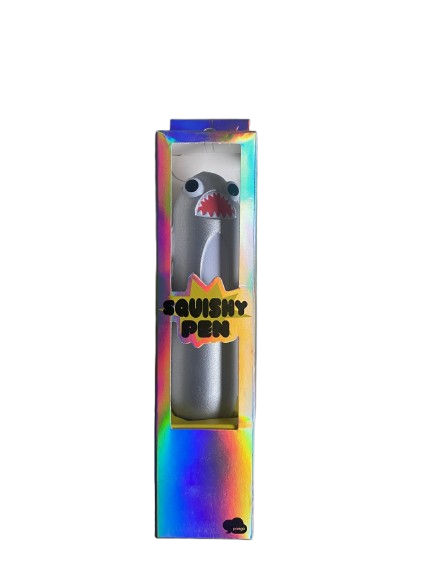Silver Shark Squishy Pen | Bookazine HK