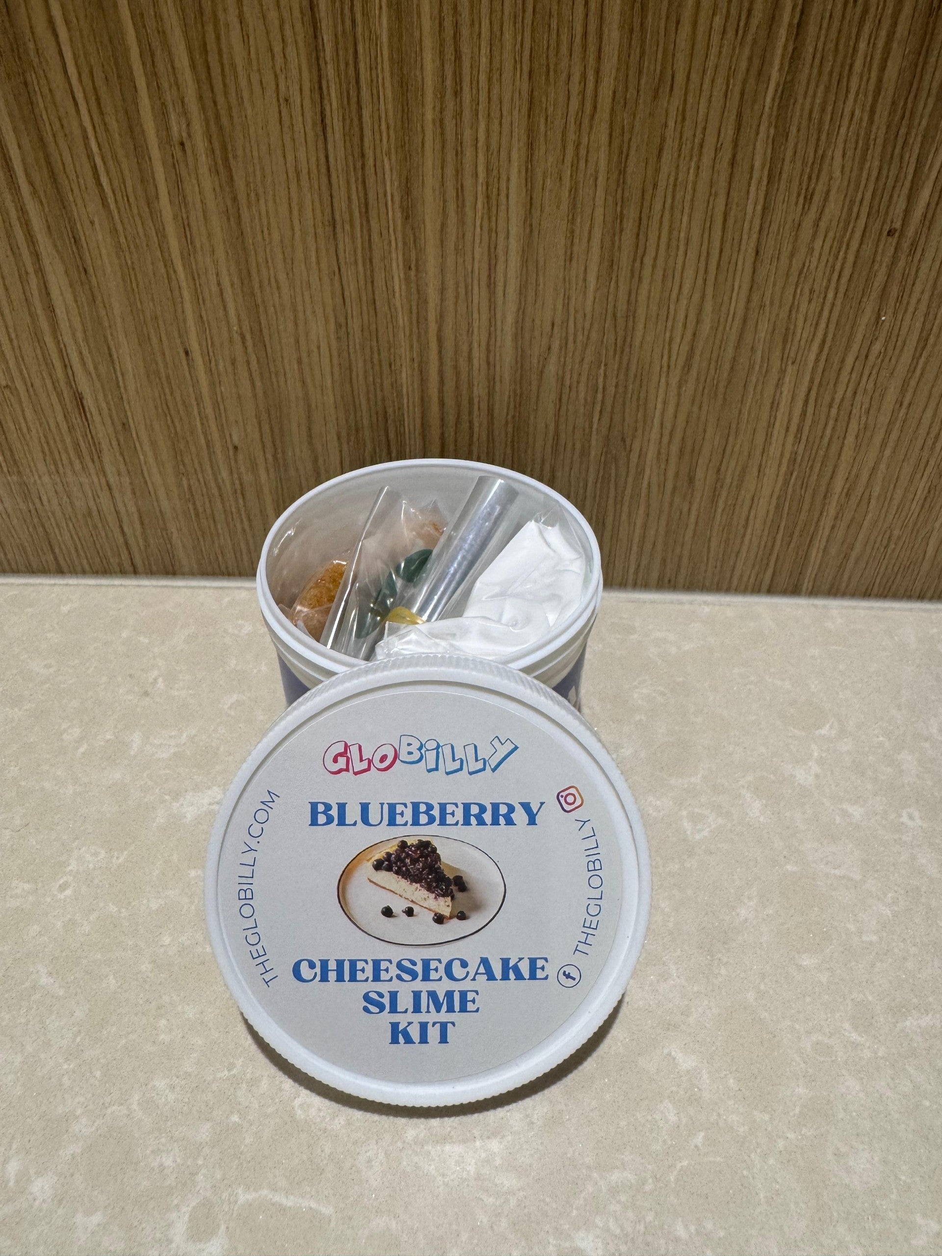 Blueberry Cheesecake Slime Kit | Bookazine HK