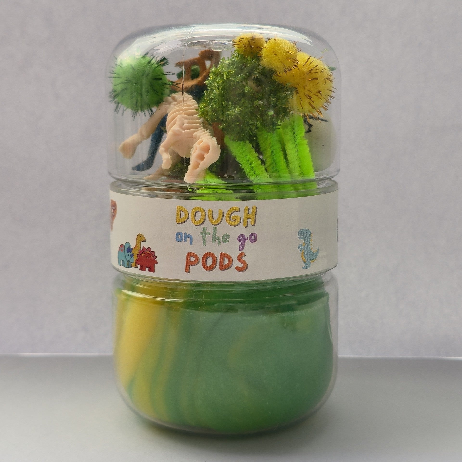 Dough On The Go Pods - Dinosaur  | Bookazine HK