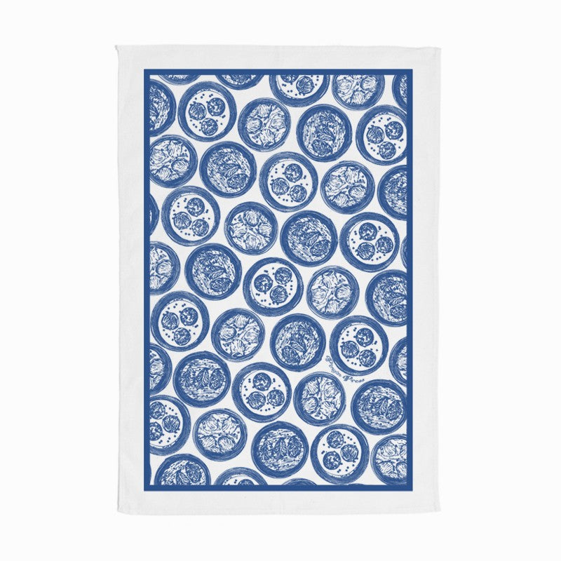 Blue Dim Sum Tea Towel | Bookazine HK