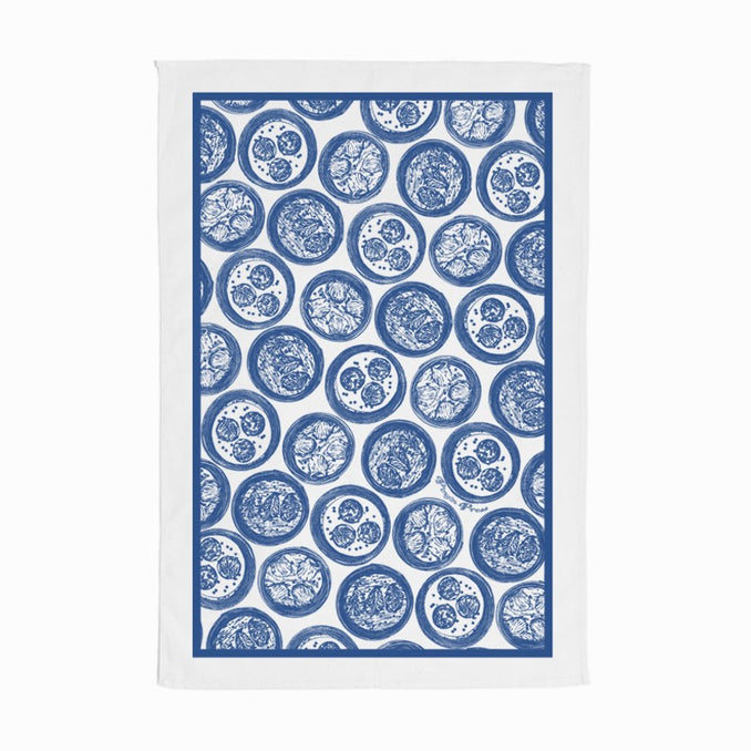 Blue Dim Sum Tea Towel | Bookazine HK
