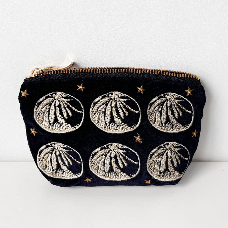 Navy Baozi Velvet Purse | Bookazine HK