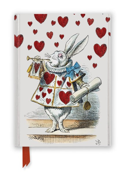 Alice Adventure In Wonderland White Rabbit Foiled Journal | Bookazine HK