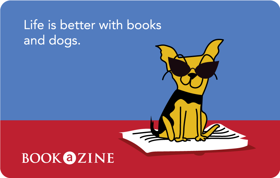 Life Is Better With Books & Dogs Gift Card | Bookazine HK