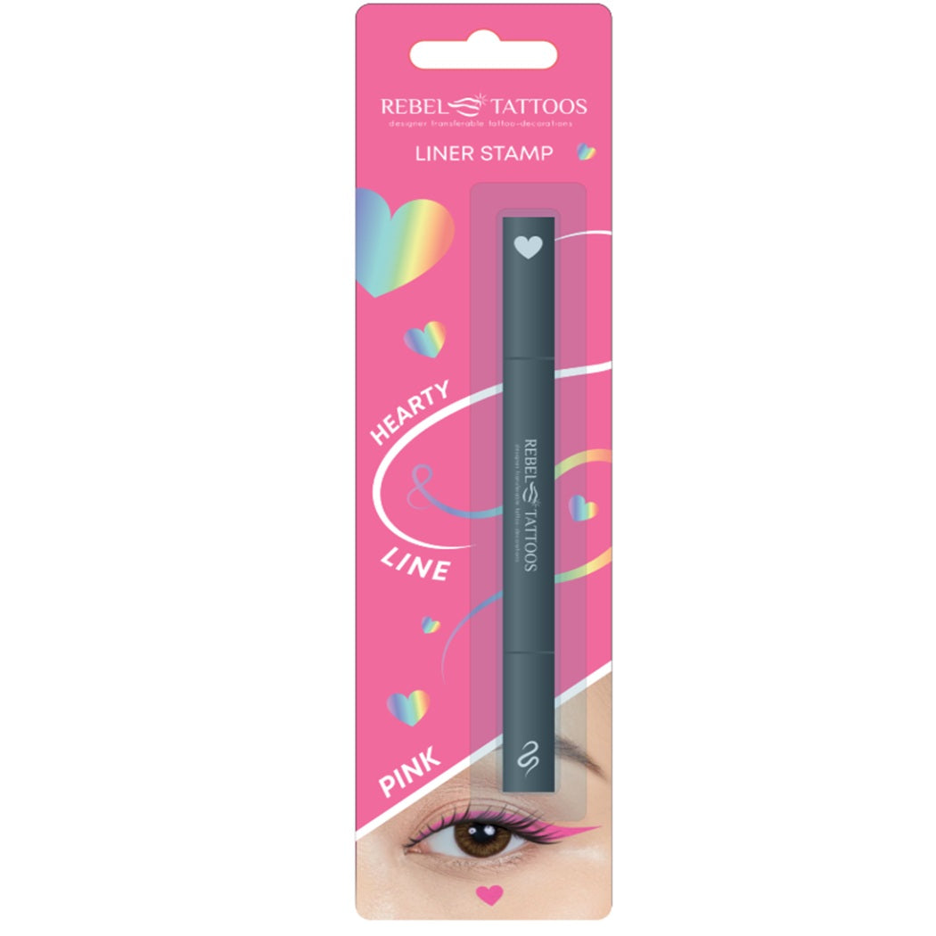 Pink Heart Eye Liner Stamp | Bookazine HK