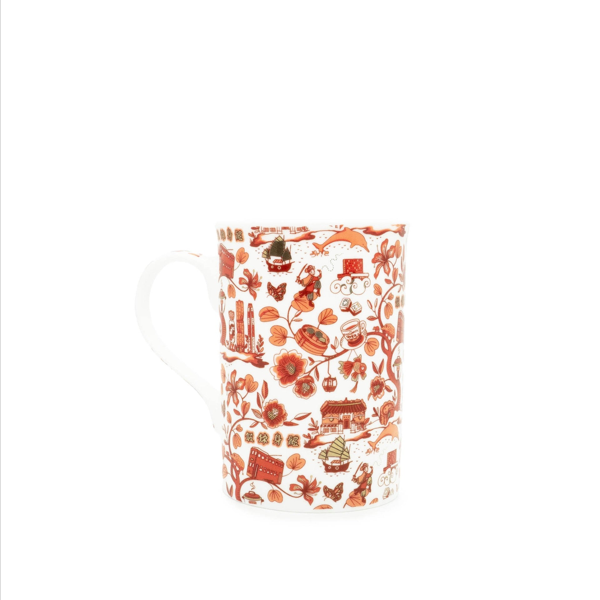 Toile Mug Red & Gold | Bookazine HK
