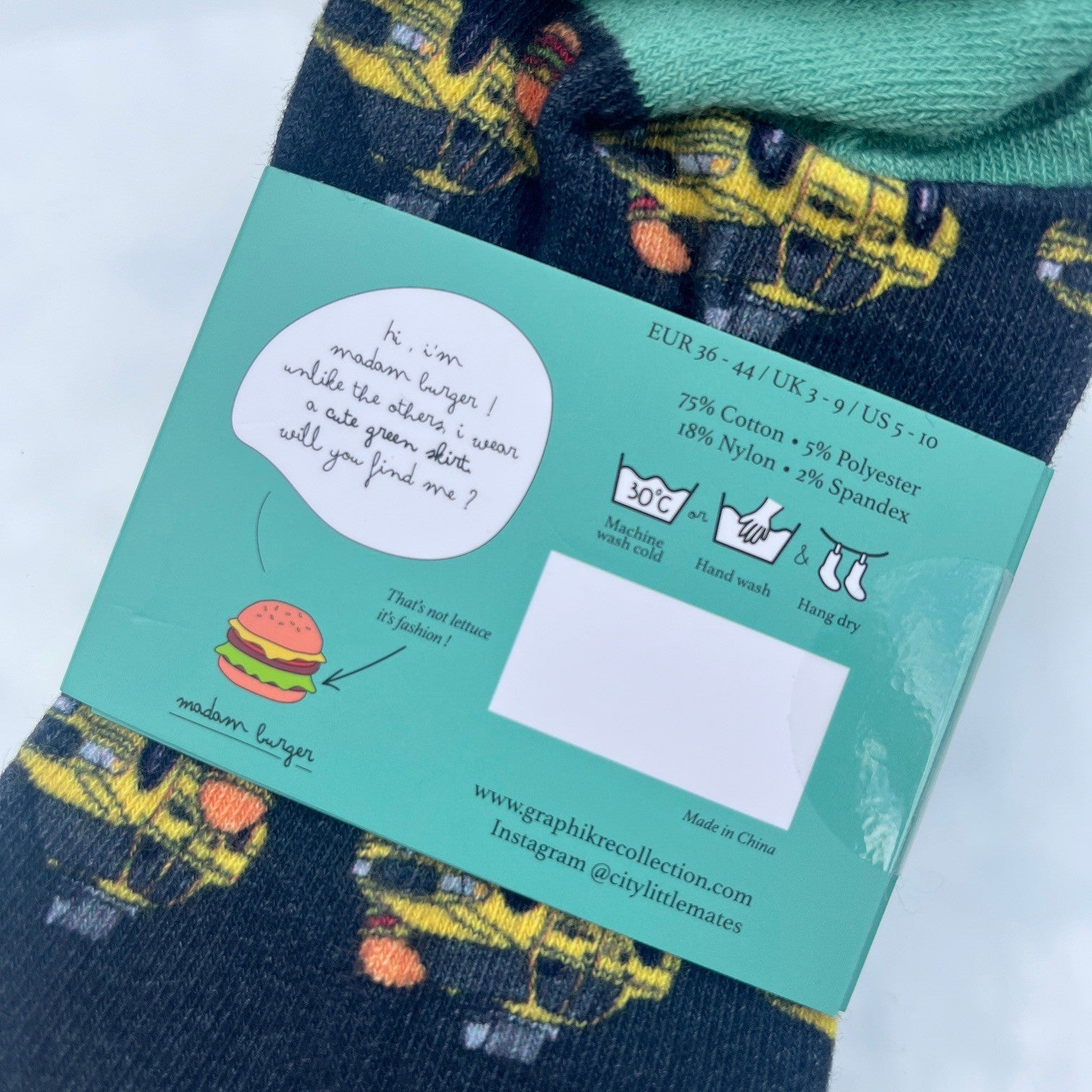 Where Is Madam Burger? Socks | Bookazine HK