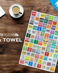 Hong Kong MTR Stations Sports Towel