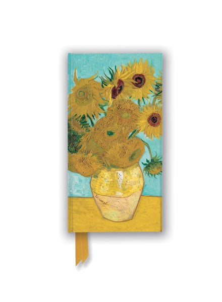 Vincent van Gogh: Sunflowers Foiled Slimline Journal | Bookazine HK