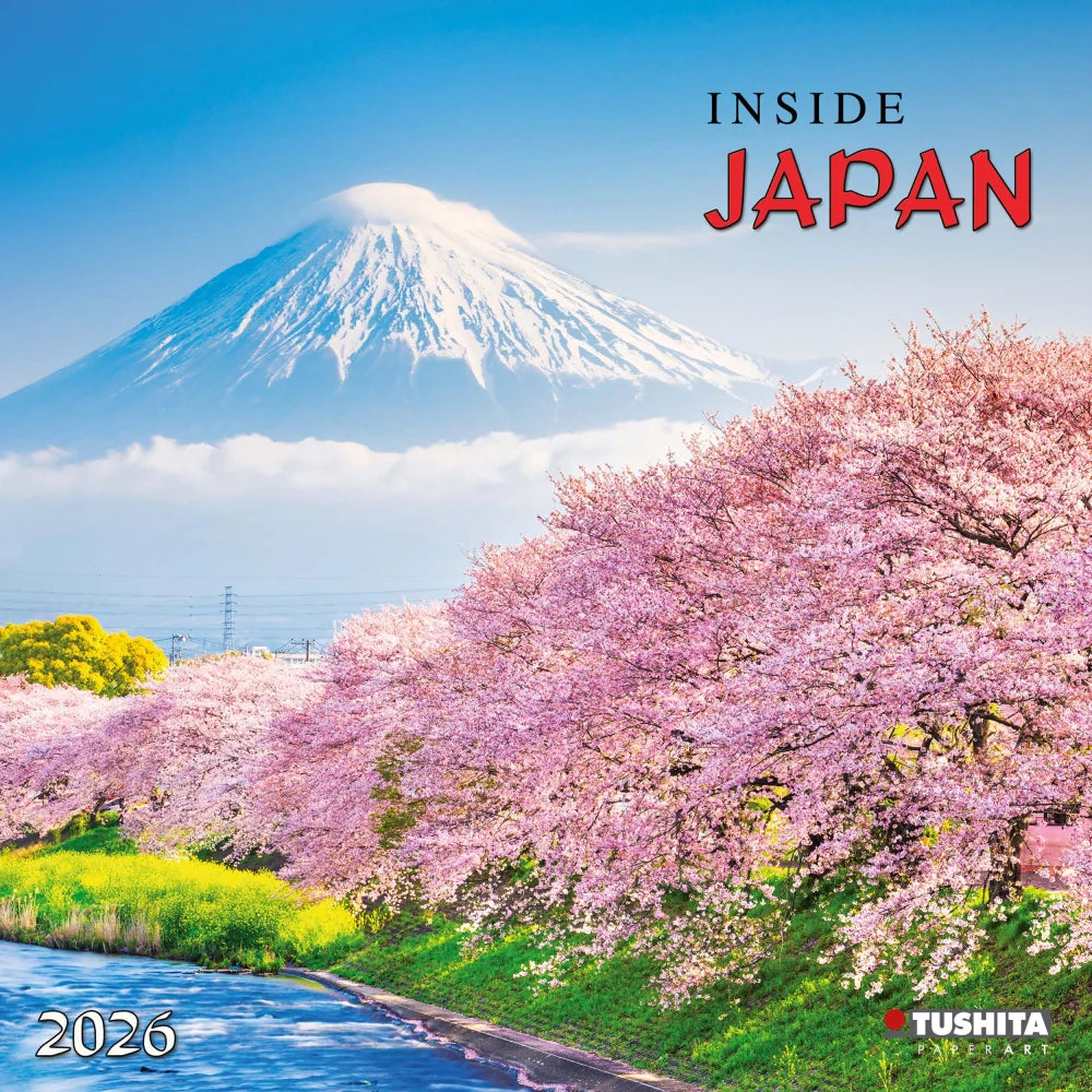 Inside Japan Wall Calendar 2026 | Bookazine HK