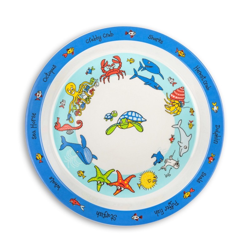 Ocean Melamine Plate | Bookazine HK