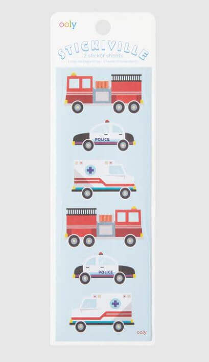 Stickiville Stickers Skinny: Helping Vehicles | Bookazine HK