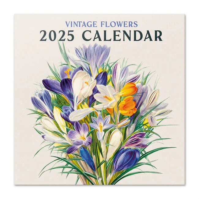 Botany Flowers Wall Calendar 2025 | Bookazine HK